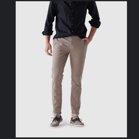NWT Five Four Cali Straight Chinos Taupe Pants W 33 - Picture 1 of 10